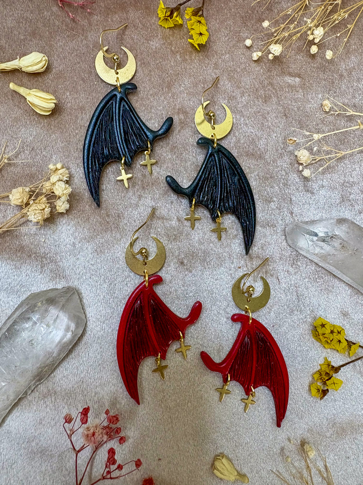 Devil Wing Earrings