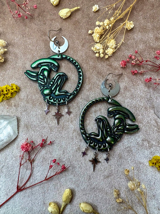 Xenomorph Earrings