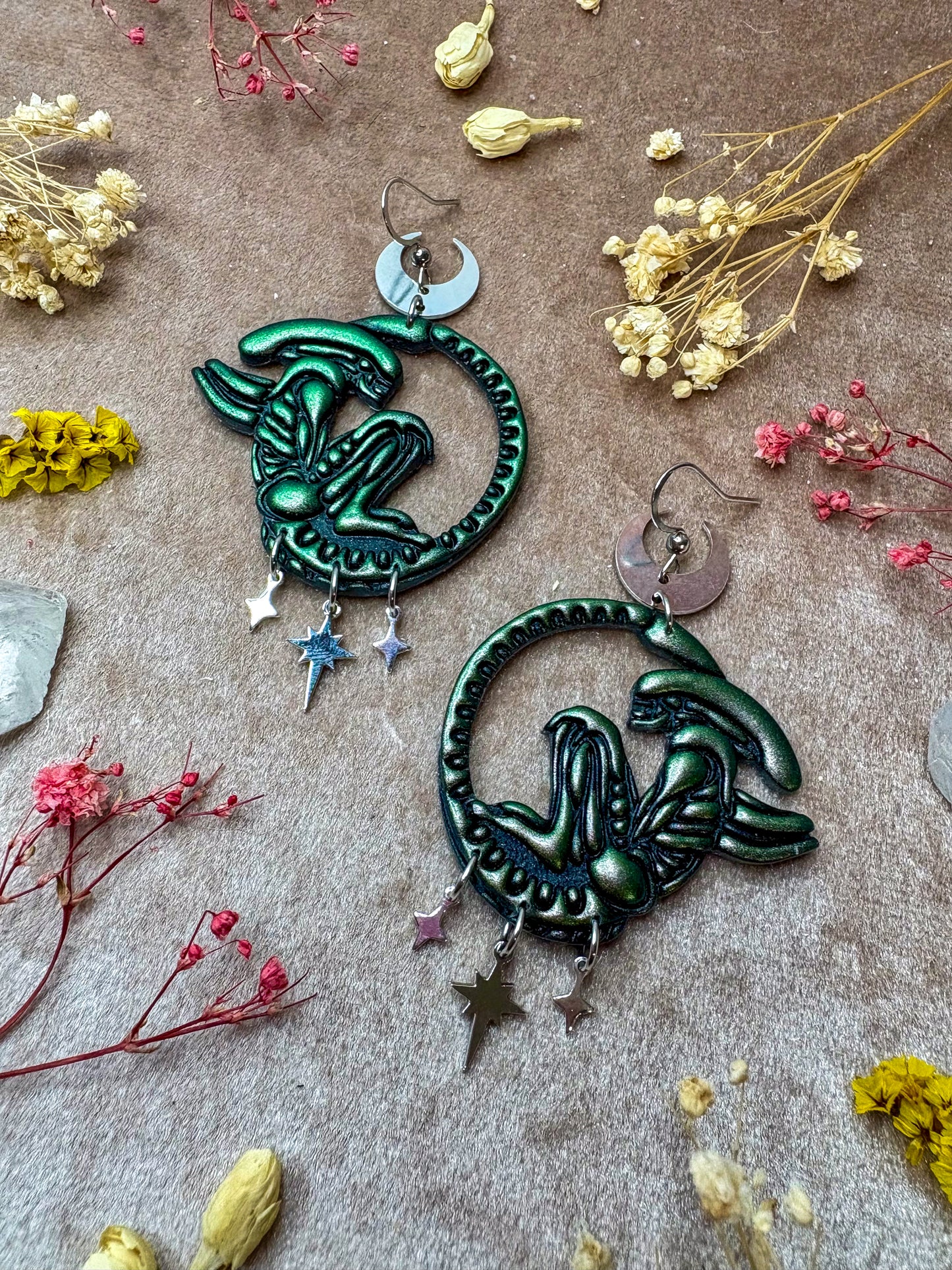 Xenomorph Earrings