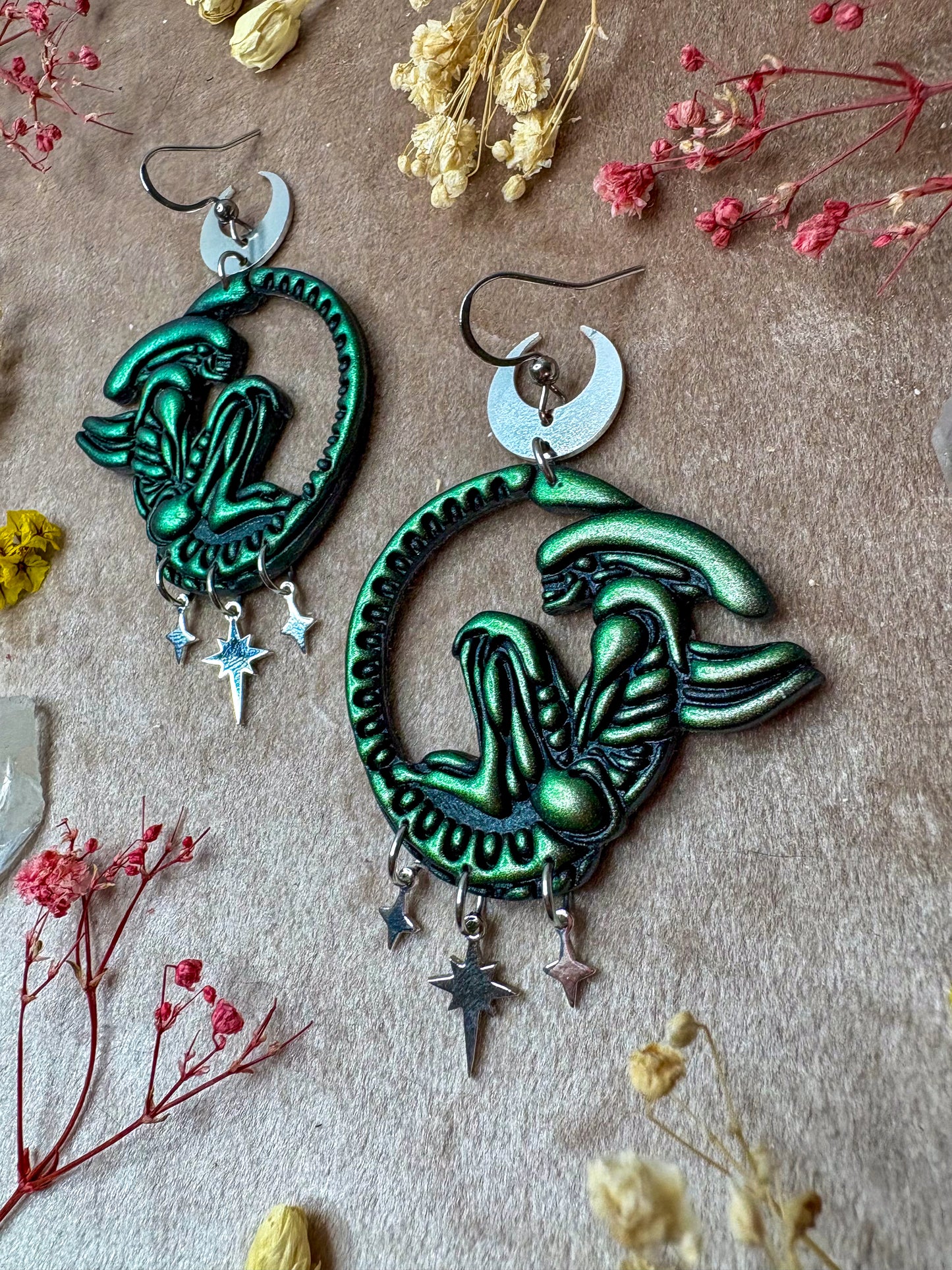 Xenomorph Earrings