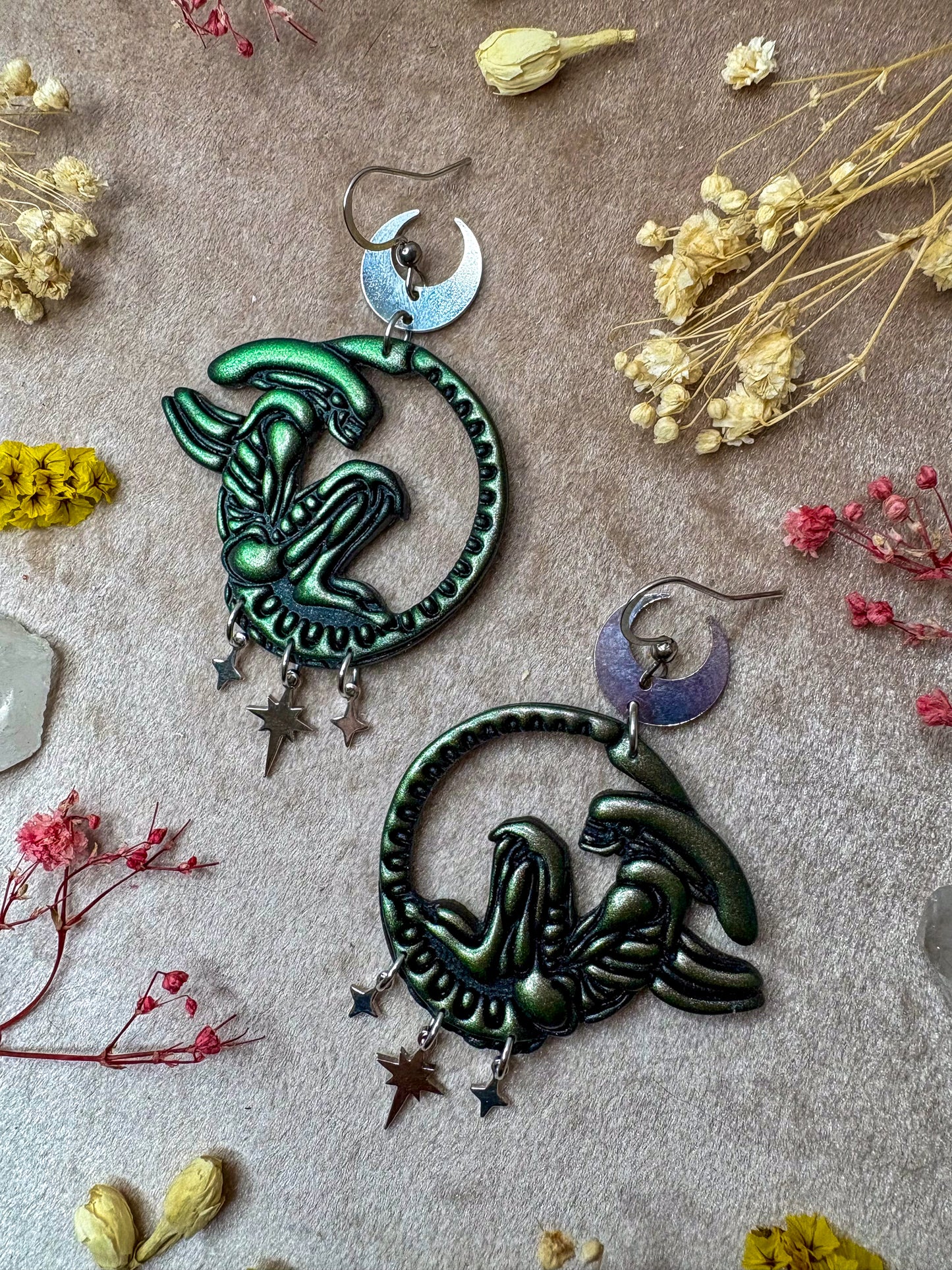 Xenomorph Earrings