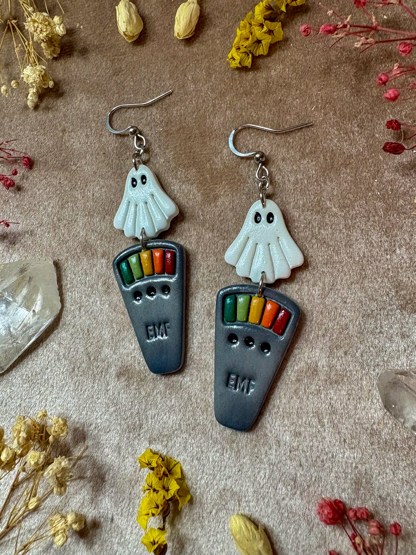 EMF Reader and Ghost Earrings