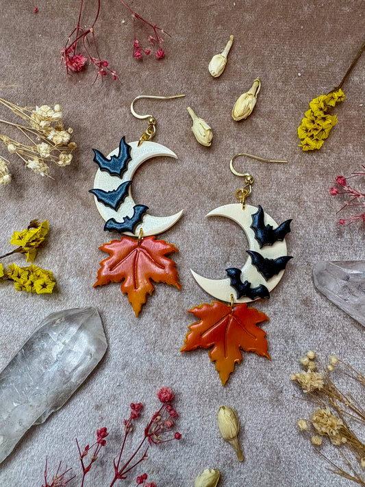 Autumn Moon Earrings