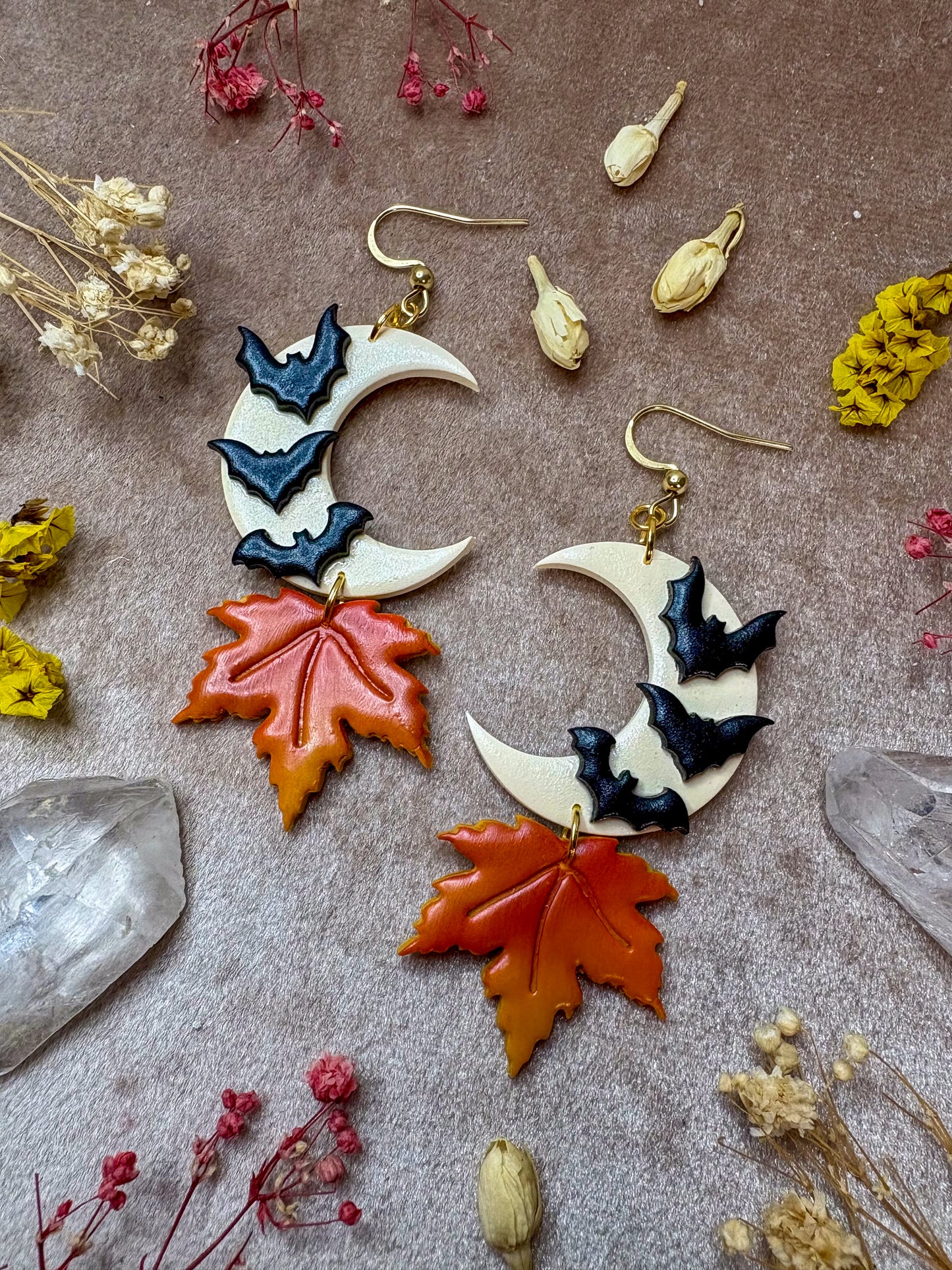 Autumn Moon Earrings