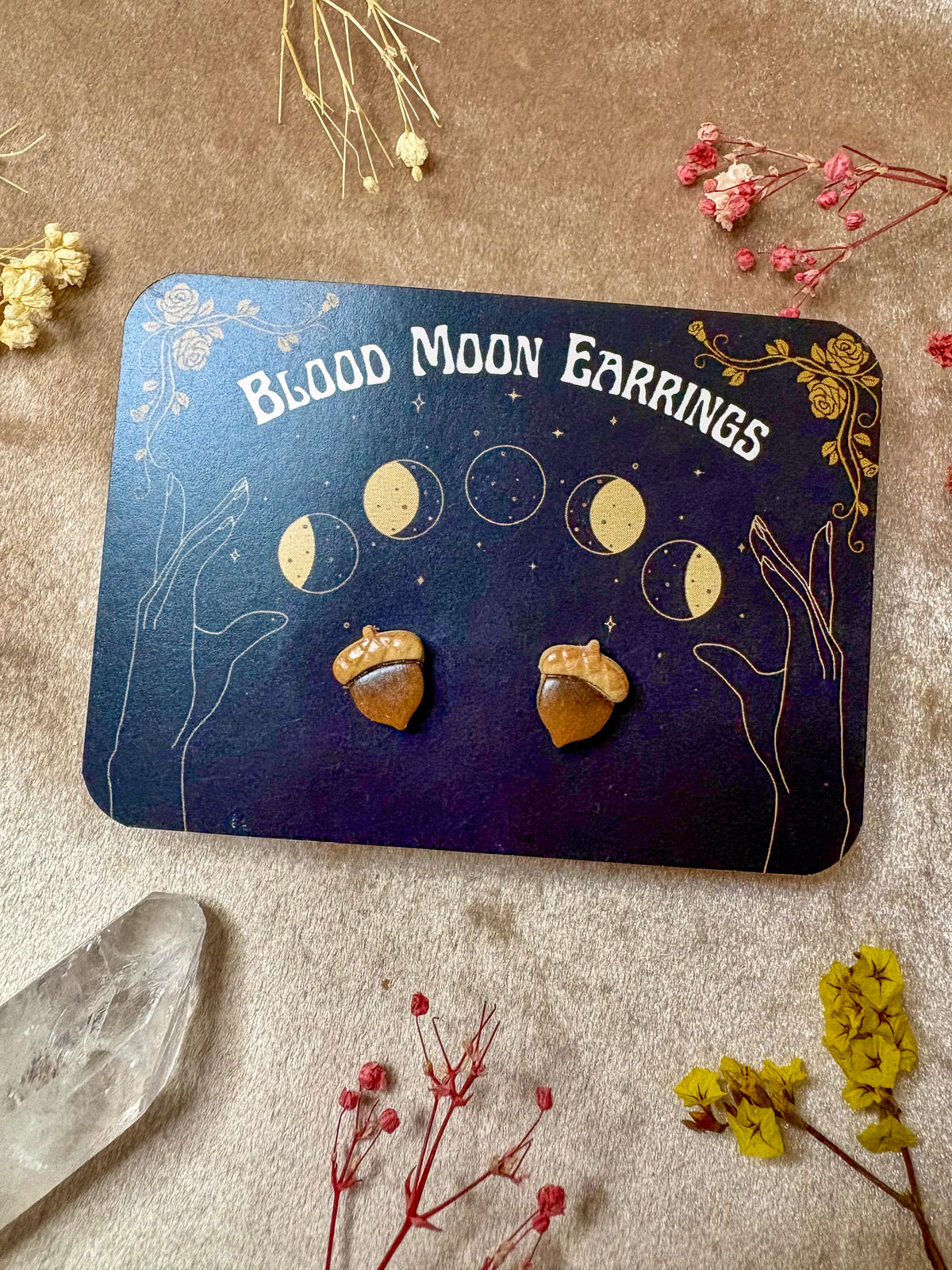 Acorn Stud Earrings