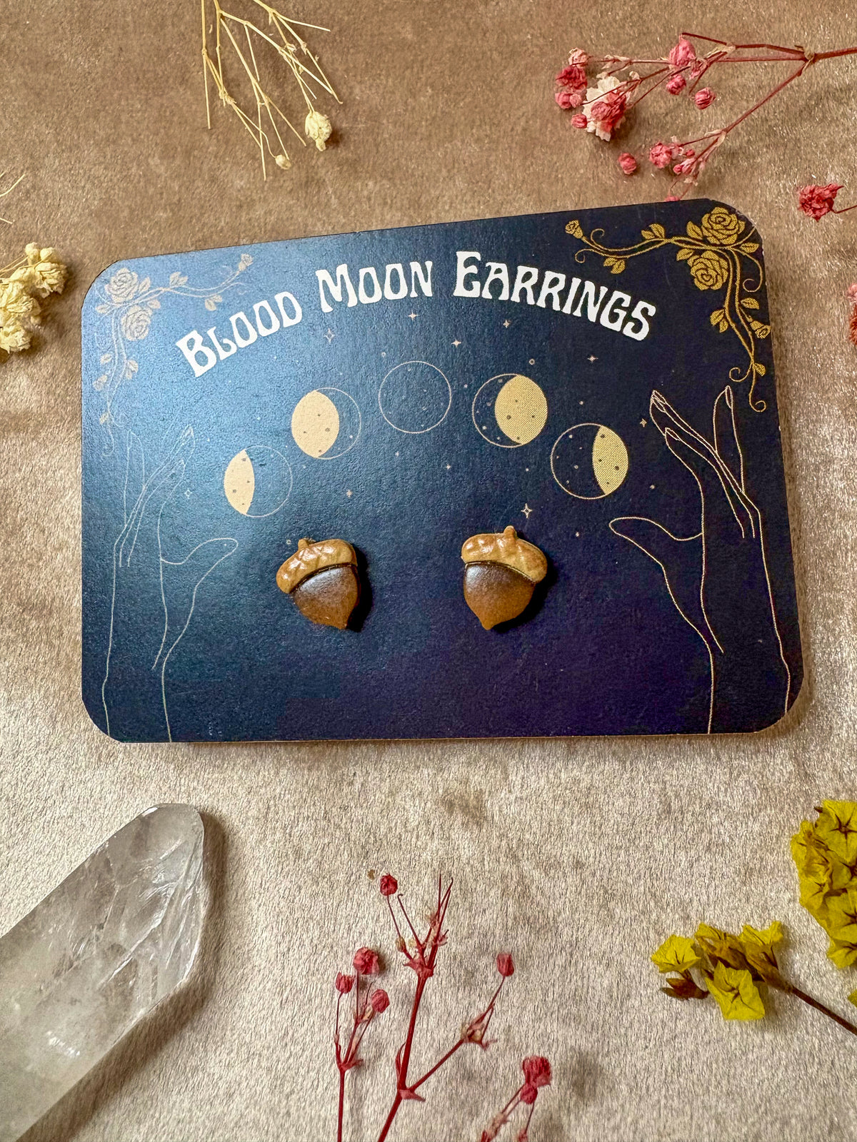 Acorn Stud Earrings