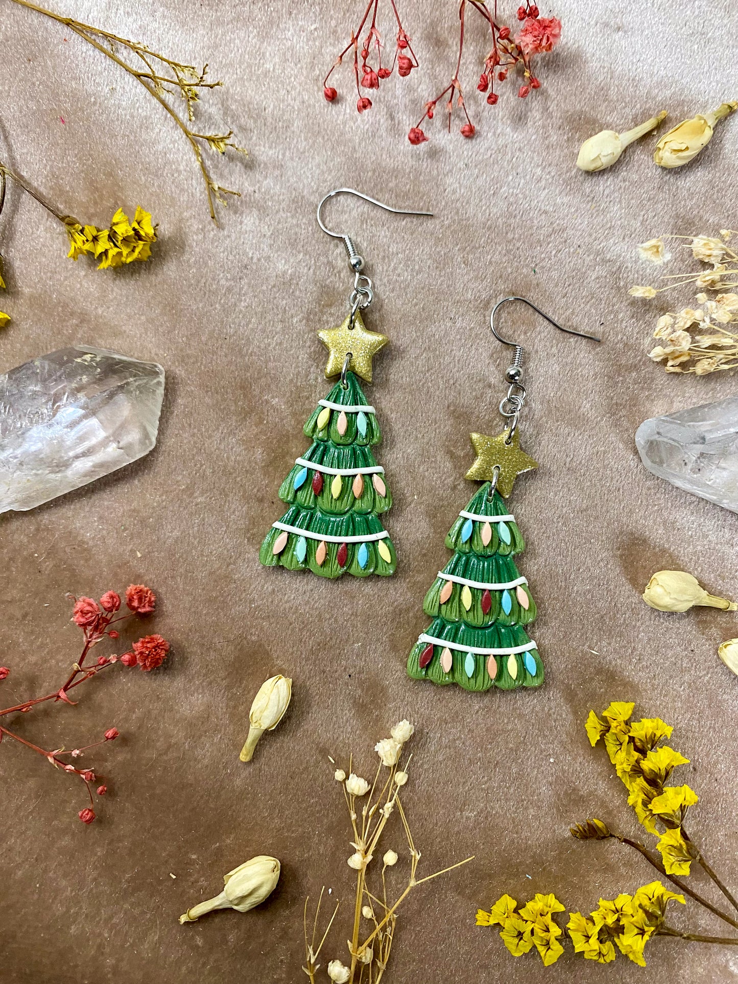 Christmas Tree Earrings