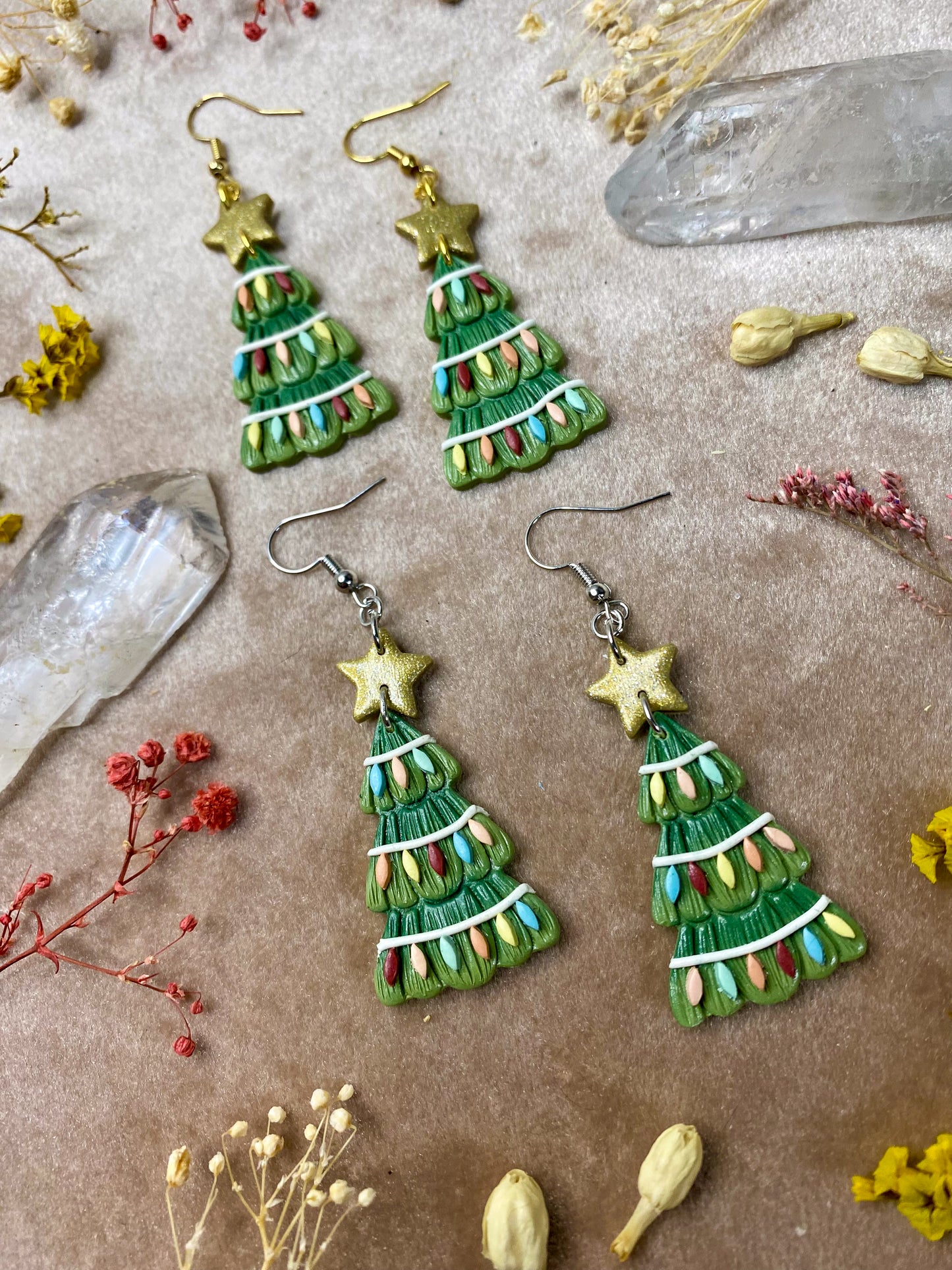 Christmas Tree Earrings