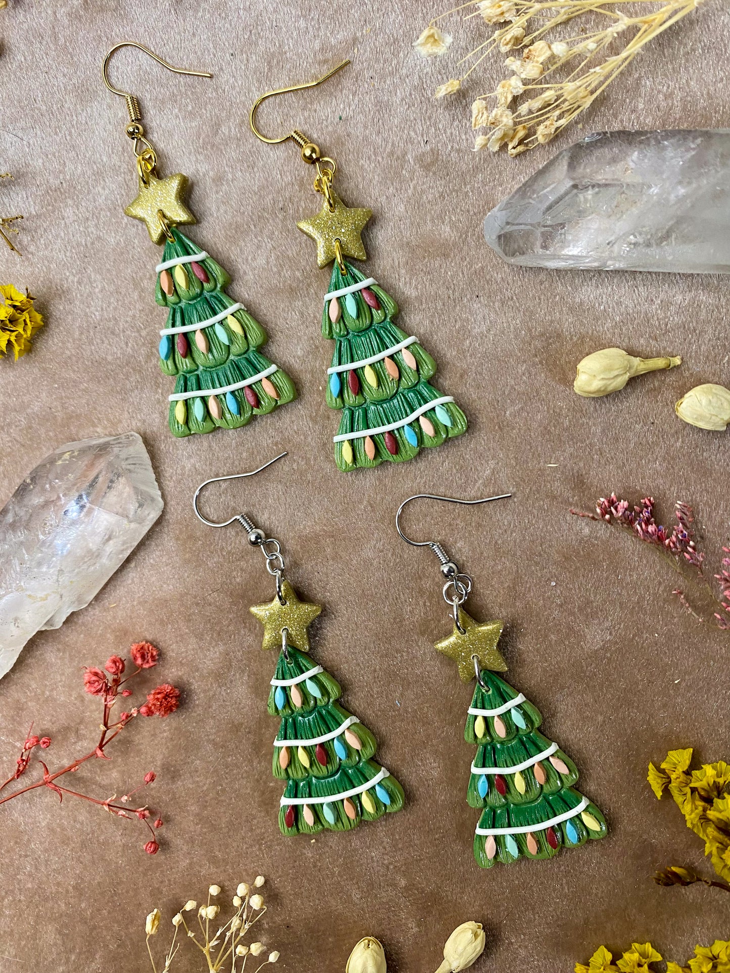 Christmas Tree Earrings