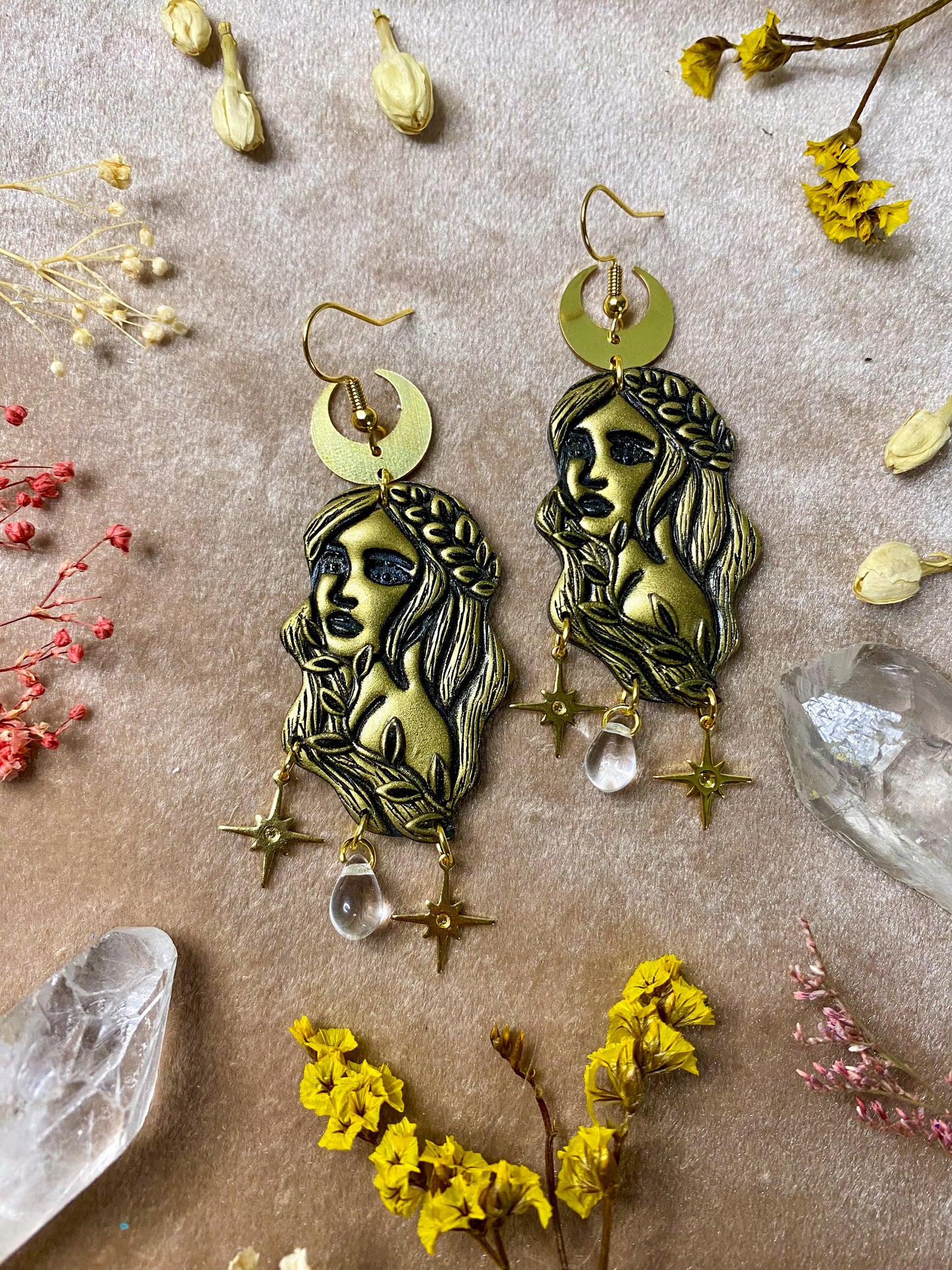 Virgo Earrings