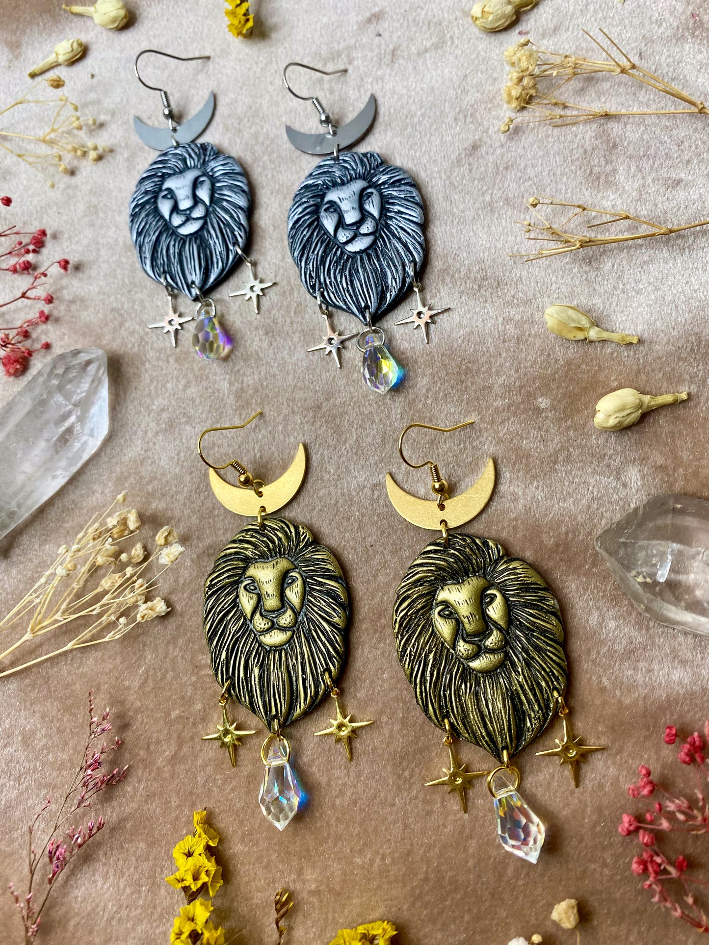 Leo Earrings