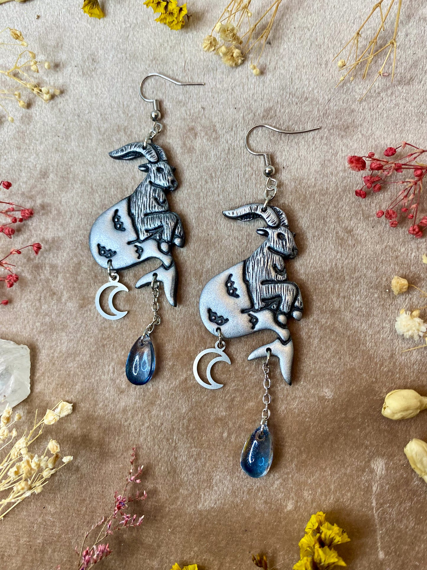 Capricorn Earrings