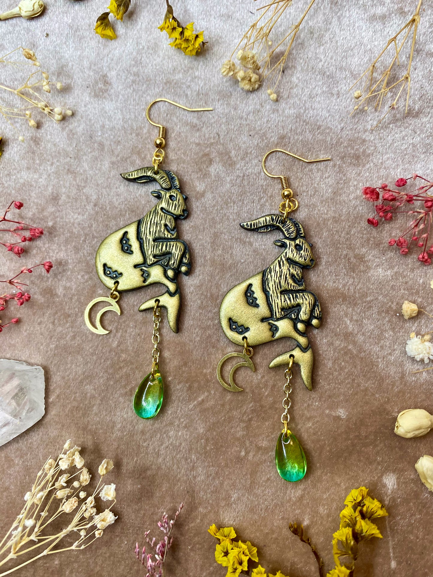 Capricorn Earrings