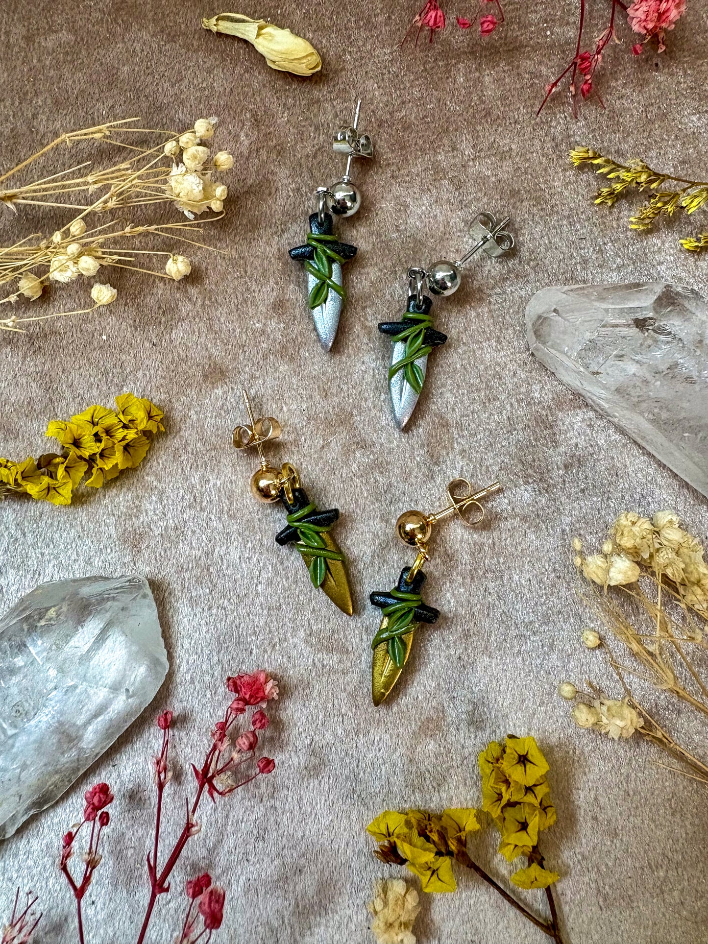 Mini Dagger Earrings