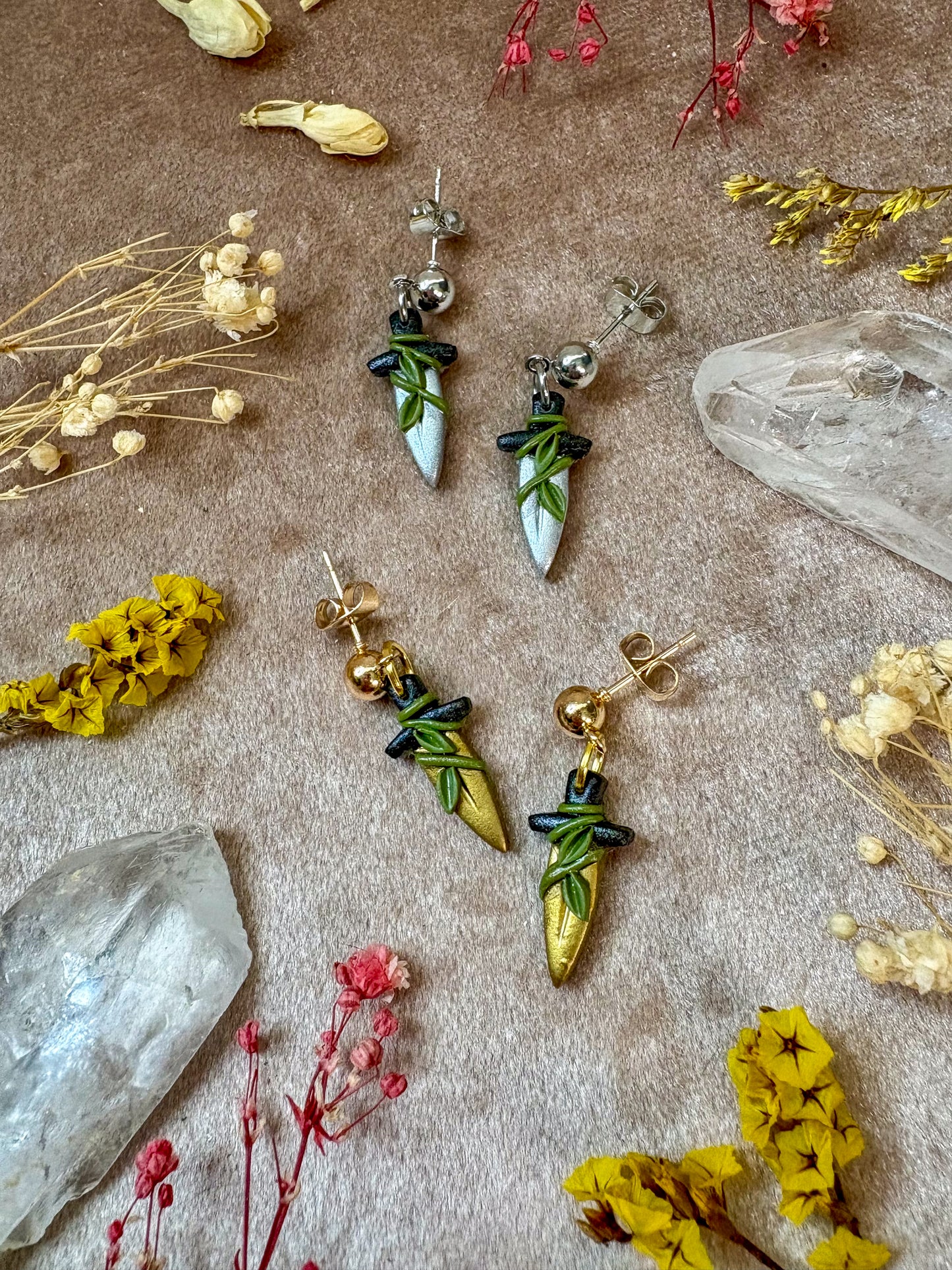 Mini Dagger Earrings