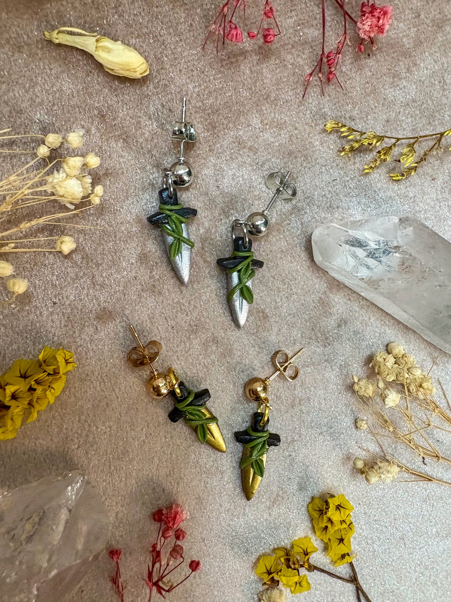 Mini Dagger Earrings