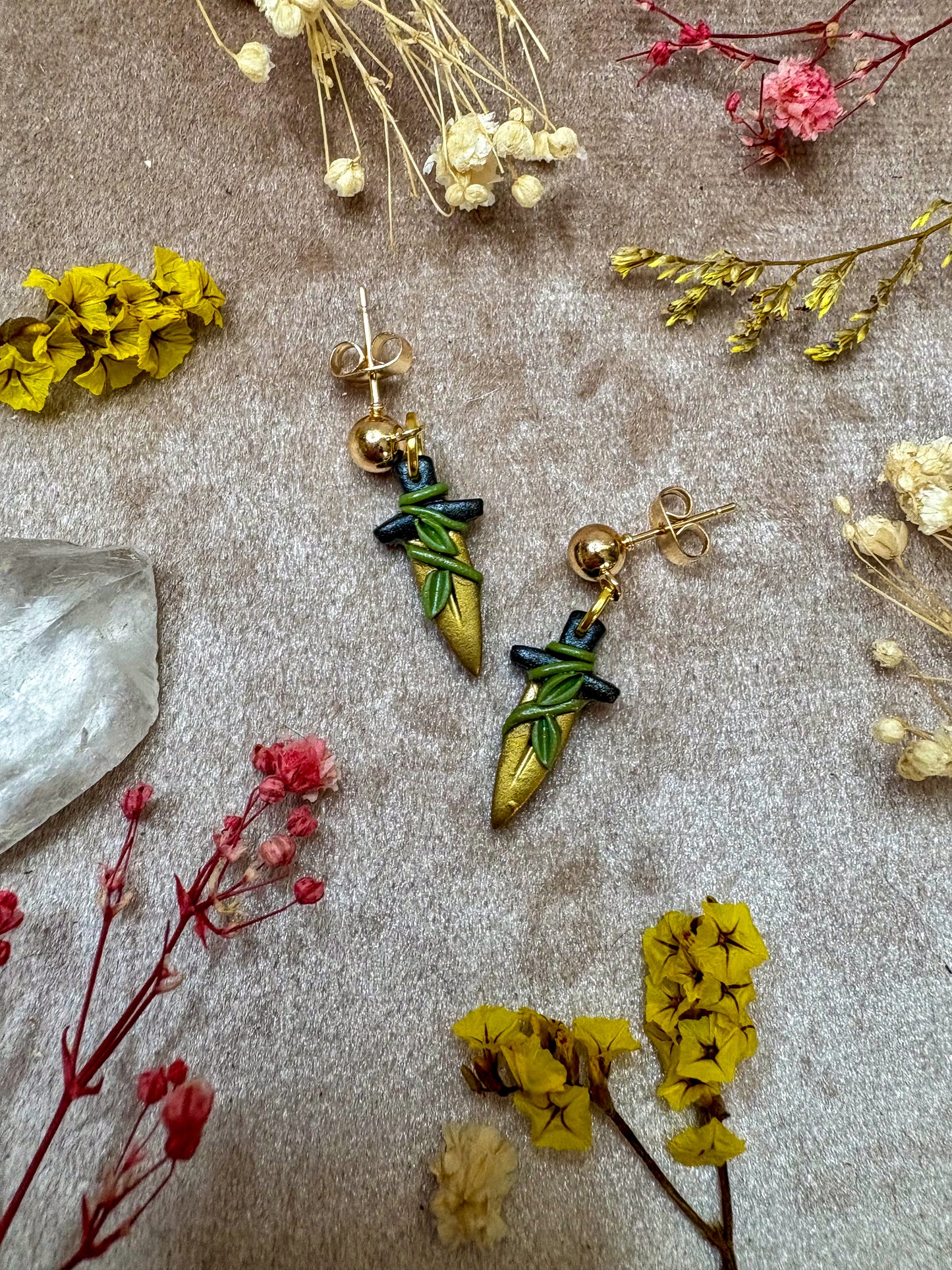 Mini Dagger Earrings