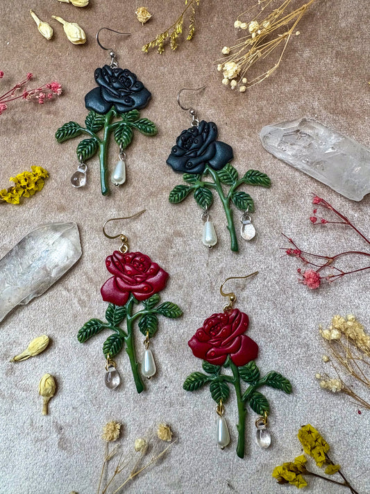 Dewey Rose Earrings