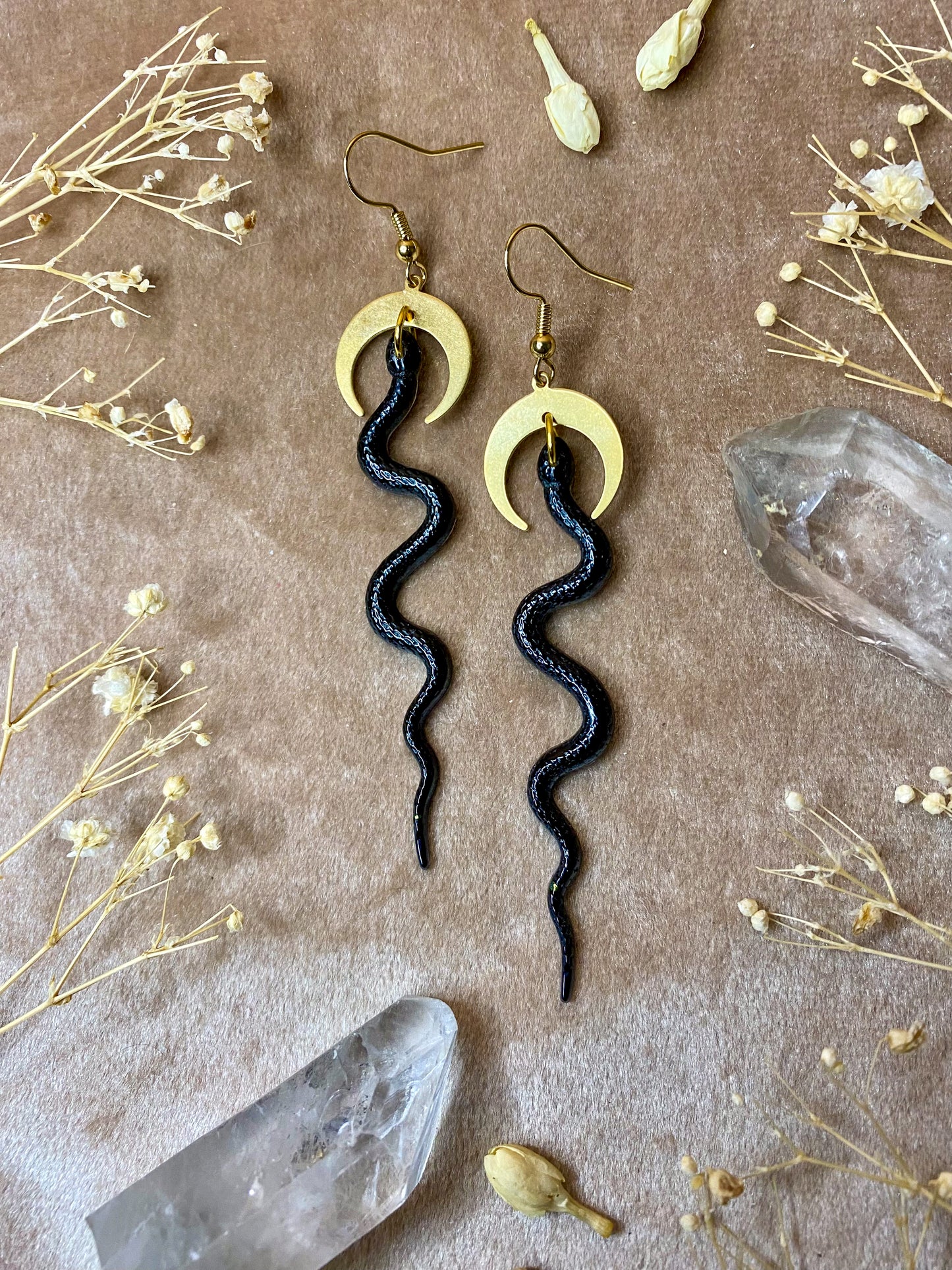 Celestial Kingsnake Earrings