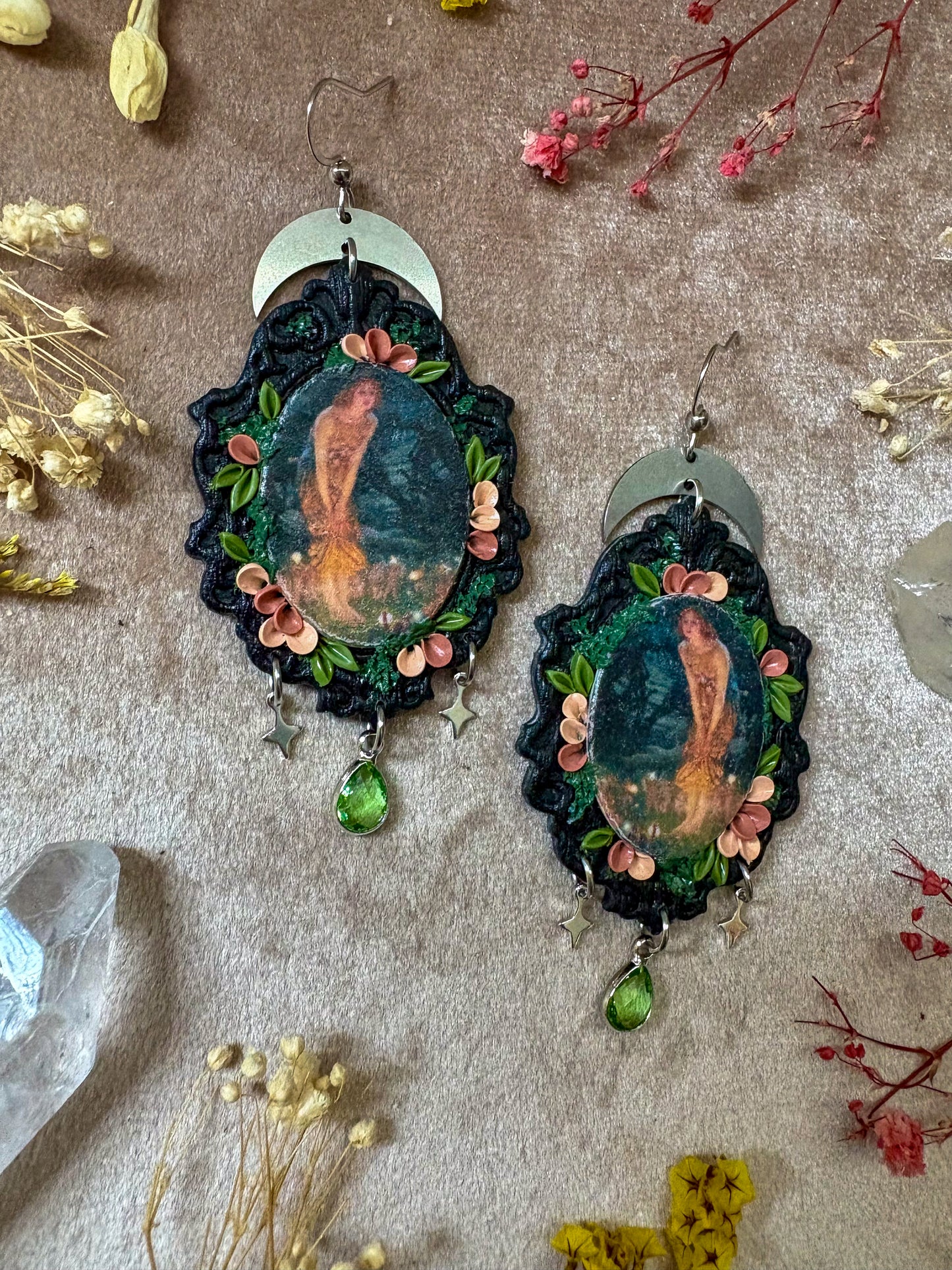 Hughes' "Midsummer Eve" Painting Earrings
