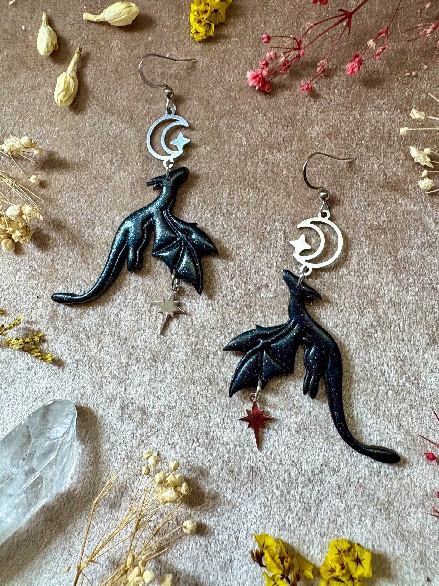 Skyward Dragon Earrings