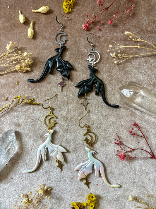 Skyward Dragon Earrings