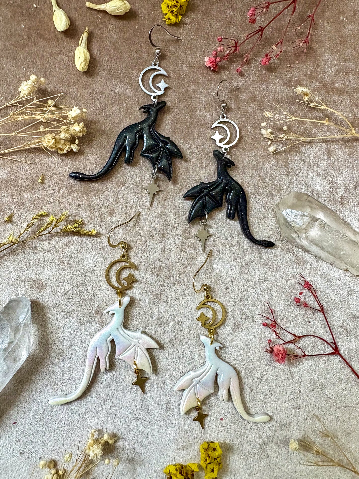 Skyward Dragon Earrings
