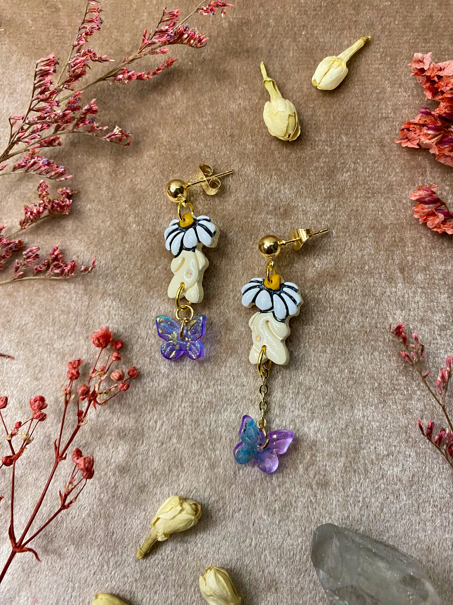 Daisy Forest Friend Earrings