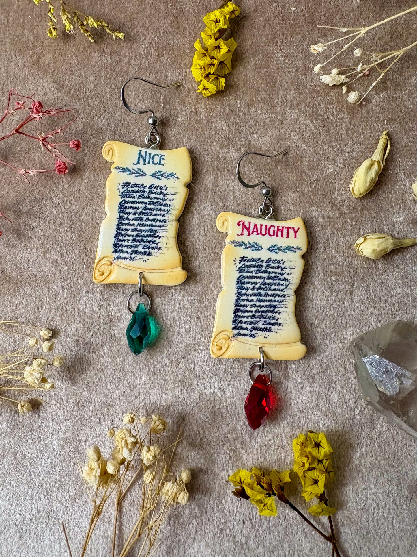 Santa's List Earrings