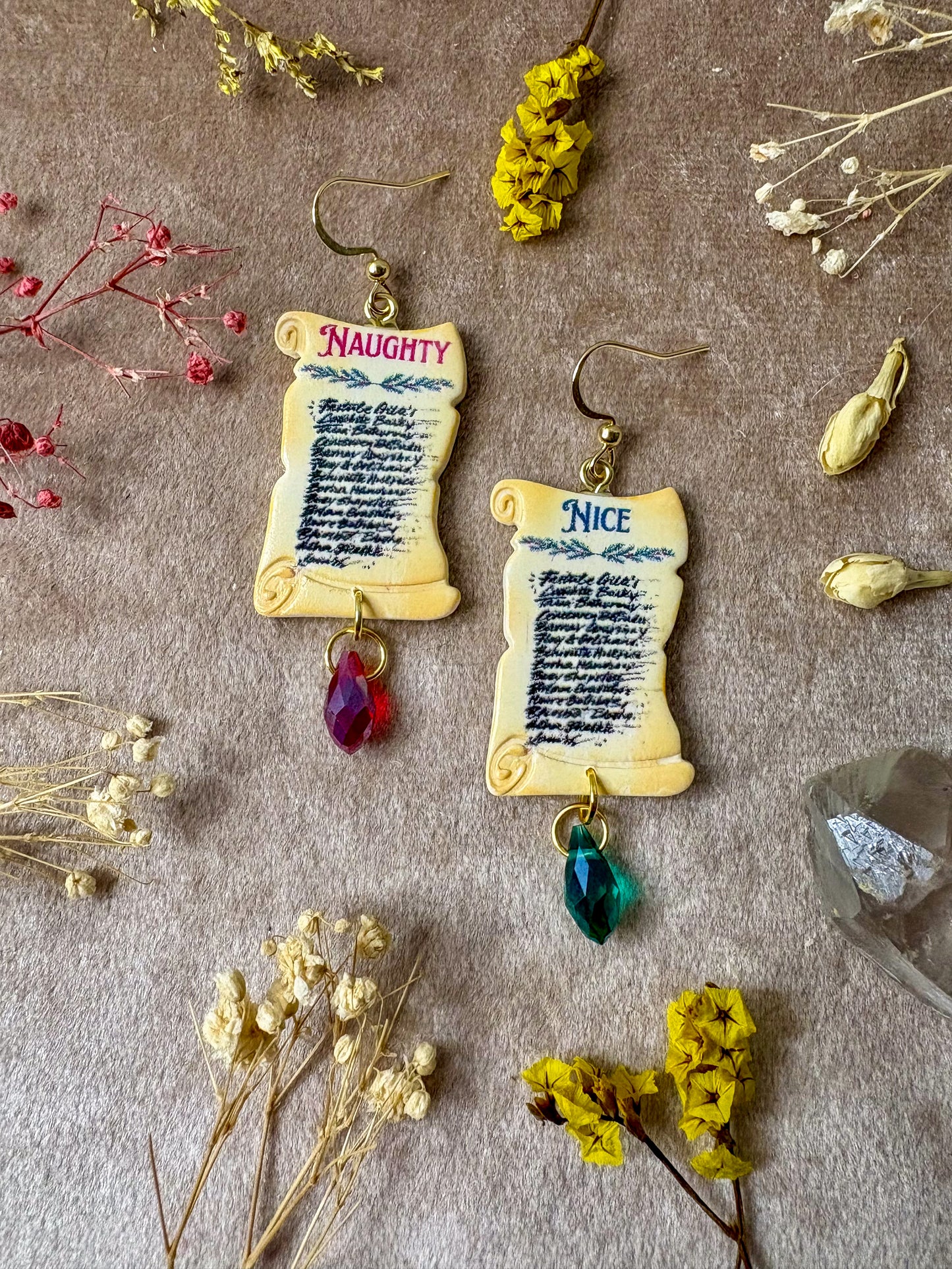 Santa's List Earrings