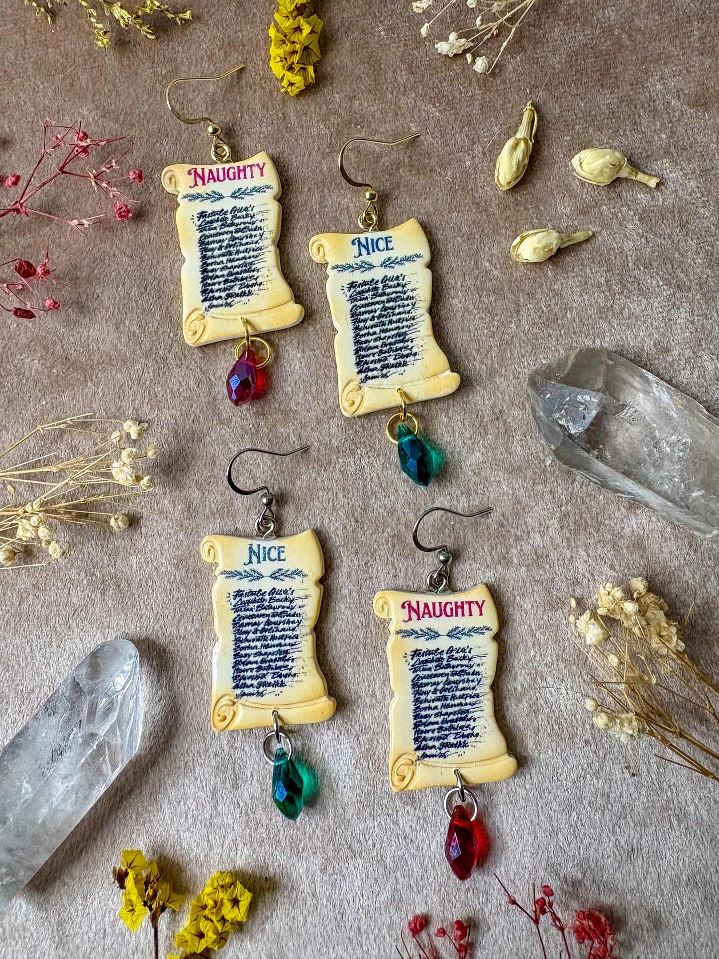 Santa's List Earrings