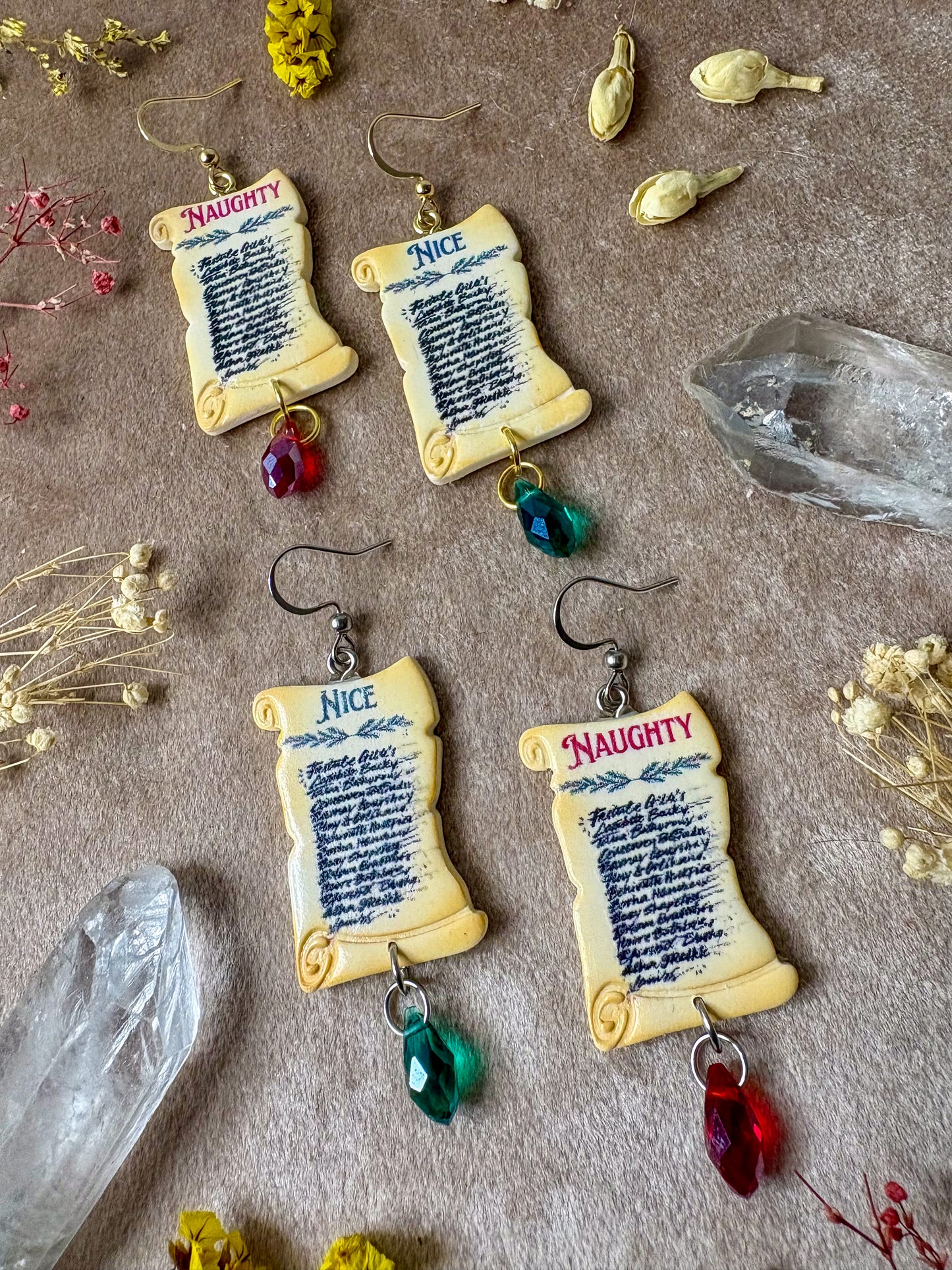 Santa's List Earrings
