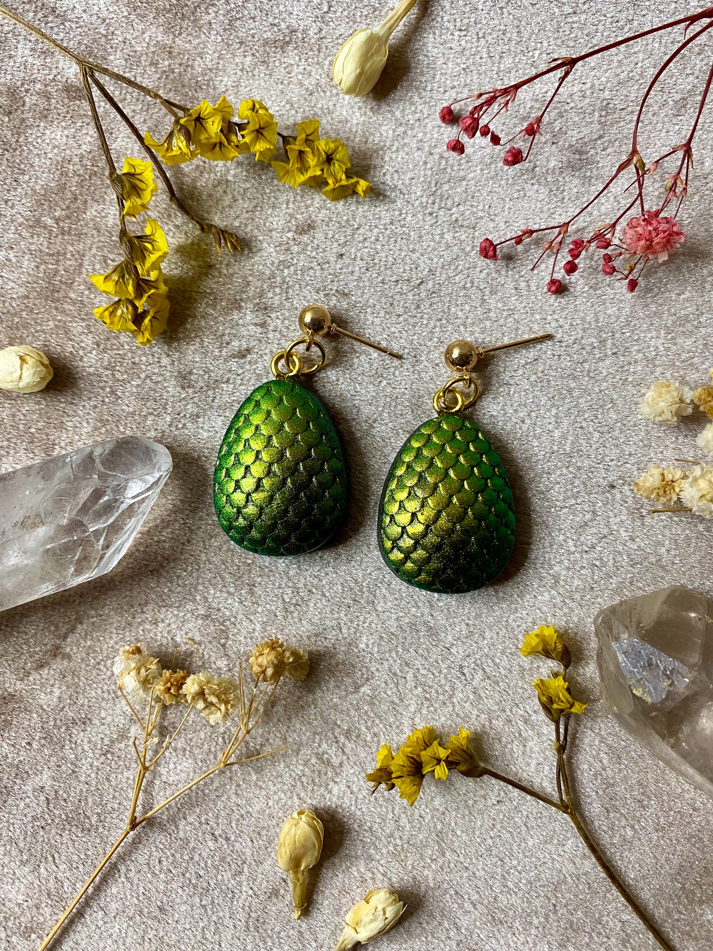 Dragon Egg Earrings