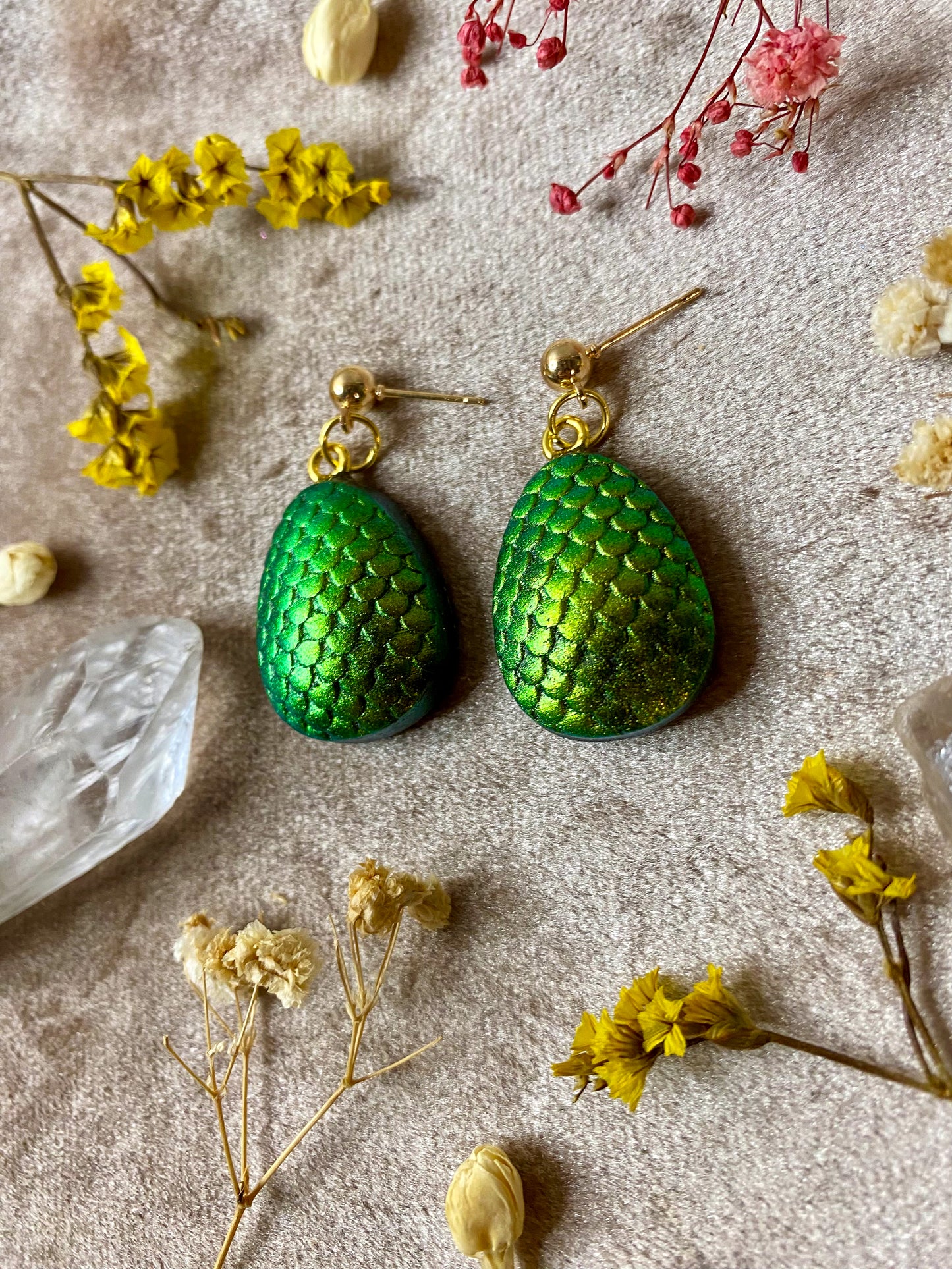 Dragon Egg Earrings