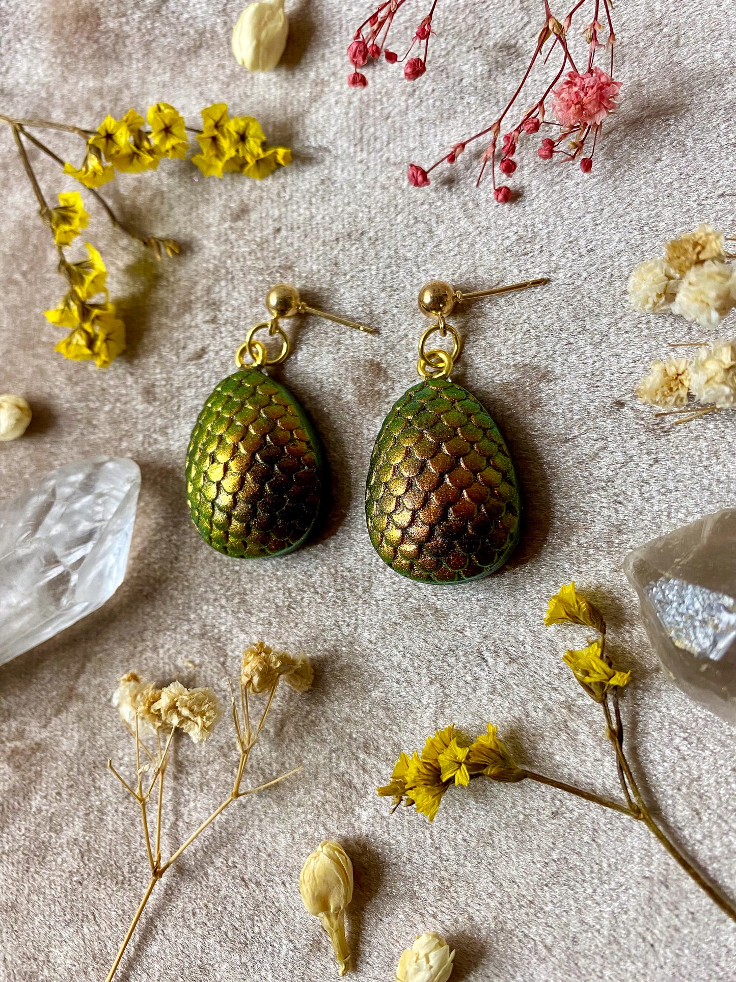 Dragon Egg Earrings