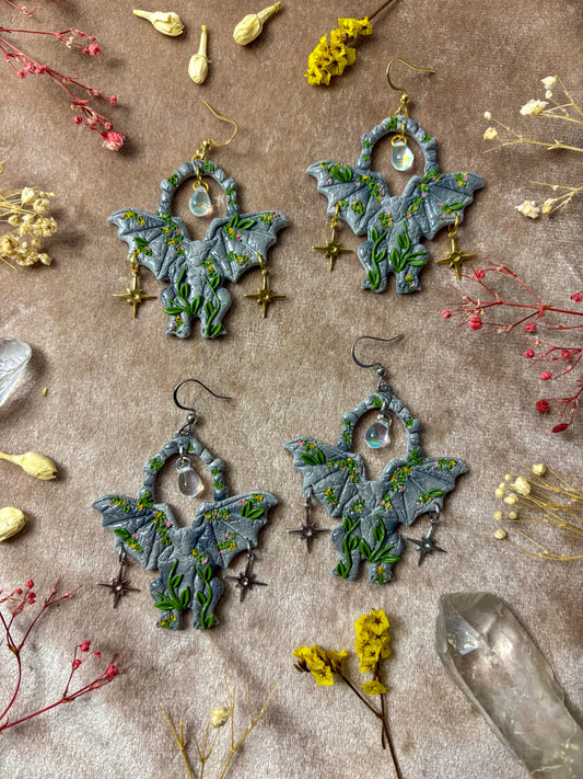 Stone Gargoyle Earrings