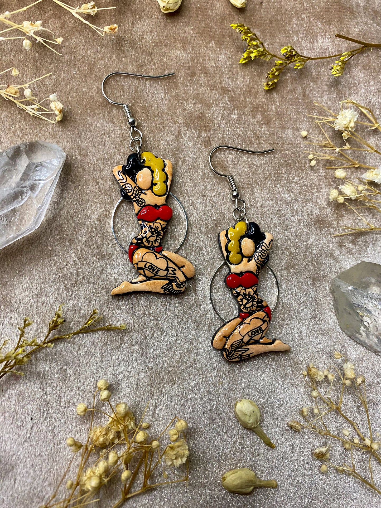 Beach Bunny Babe Earrings