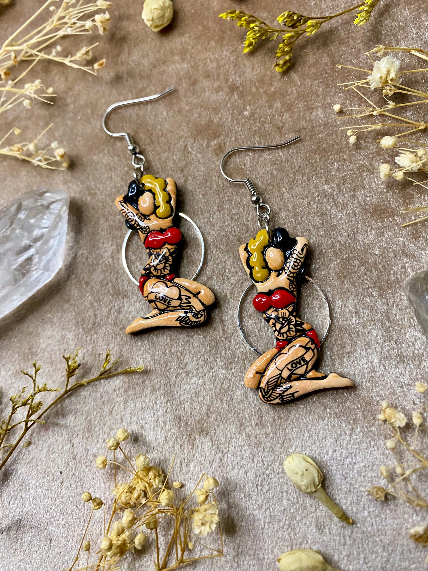 Beach Bunny Babe Earrings