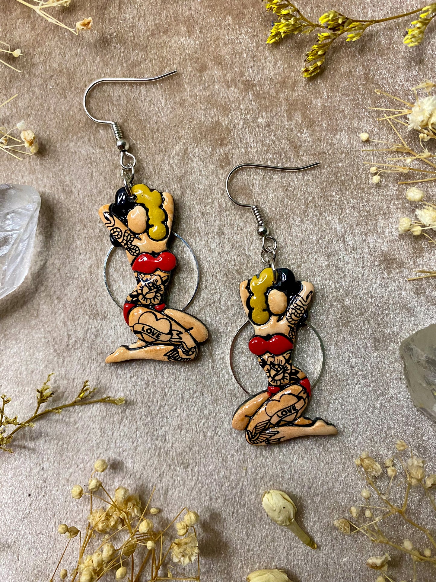 Beach Bunny Babe Earrings