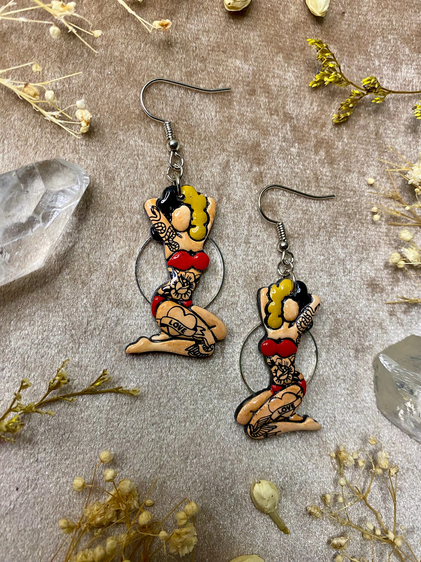 Beach Bunny Babe Earrings