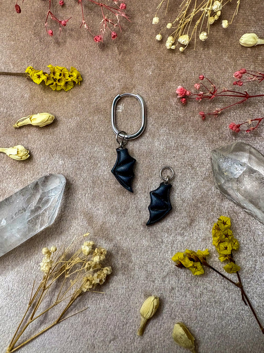 Dragon Wing Charm (Silver)