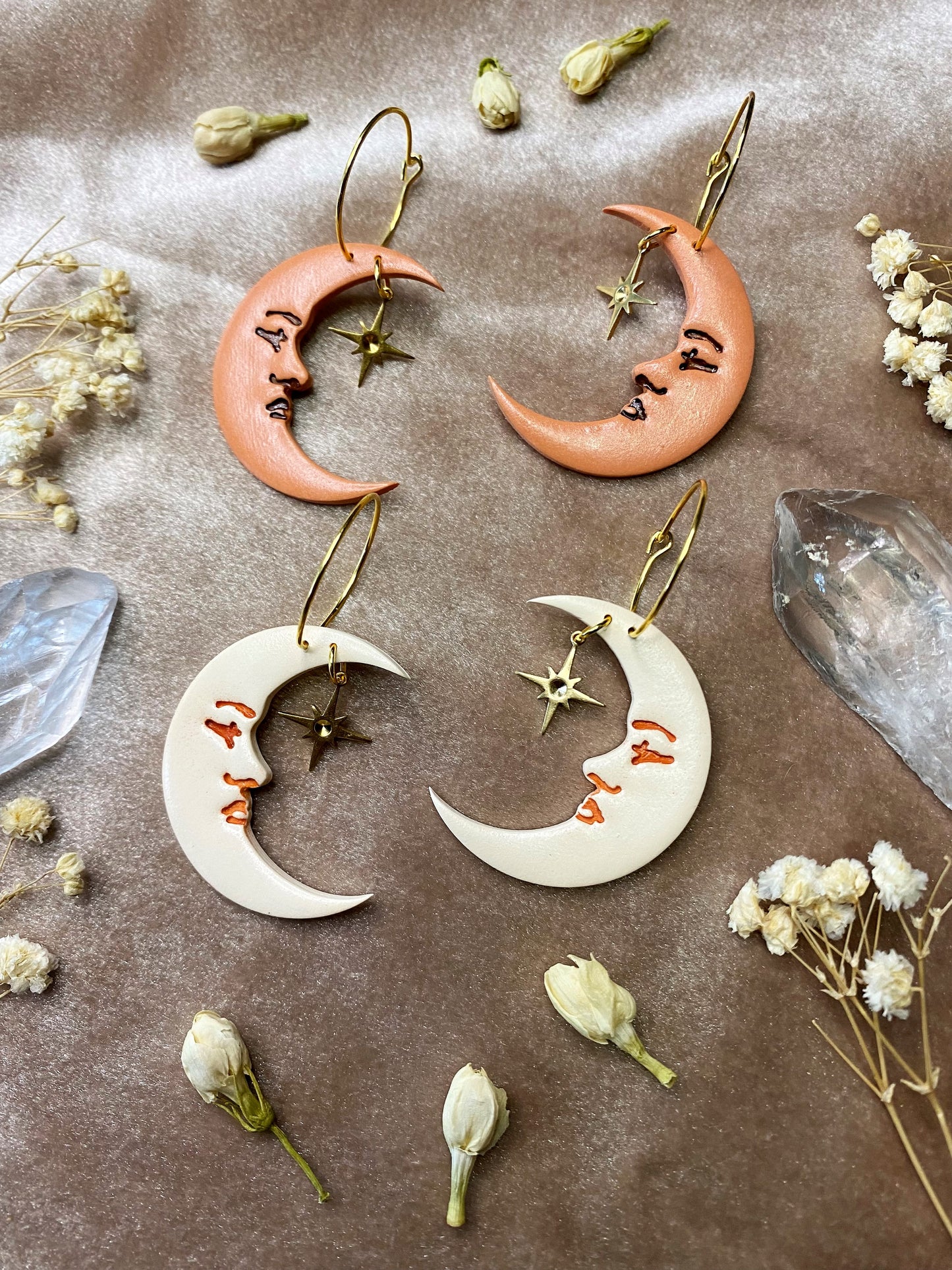 Man on the Moon Earrings