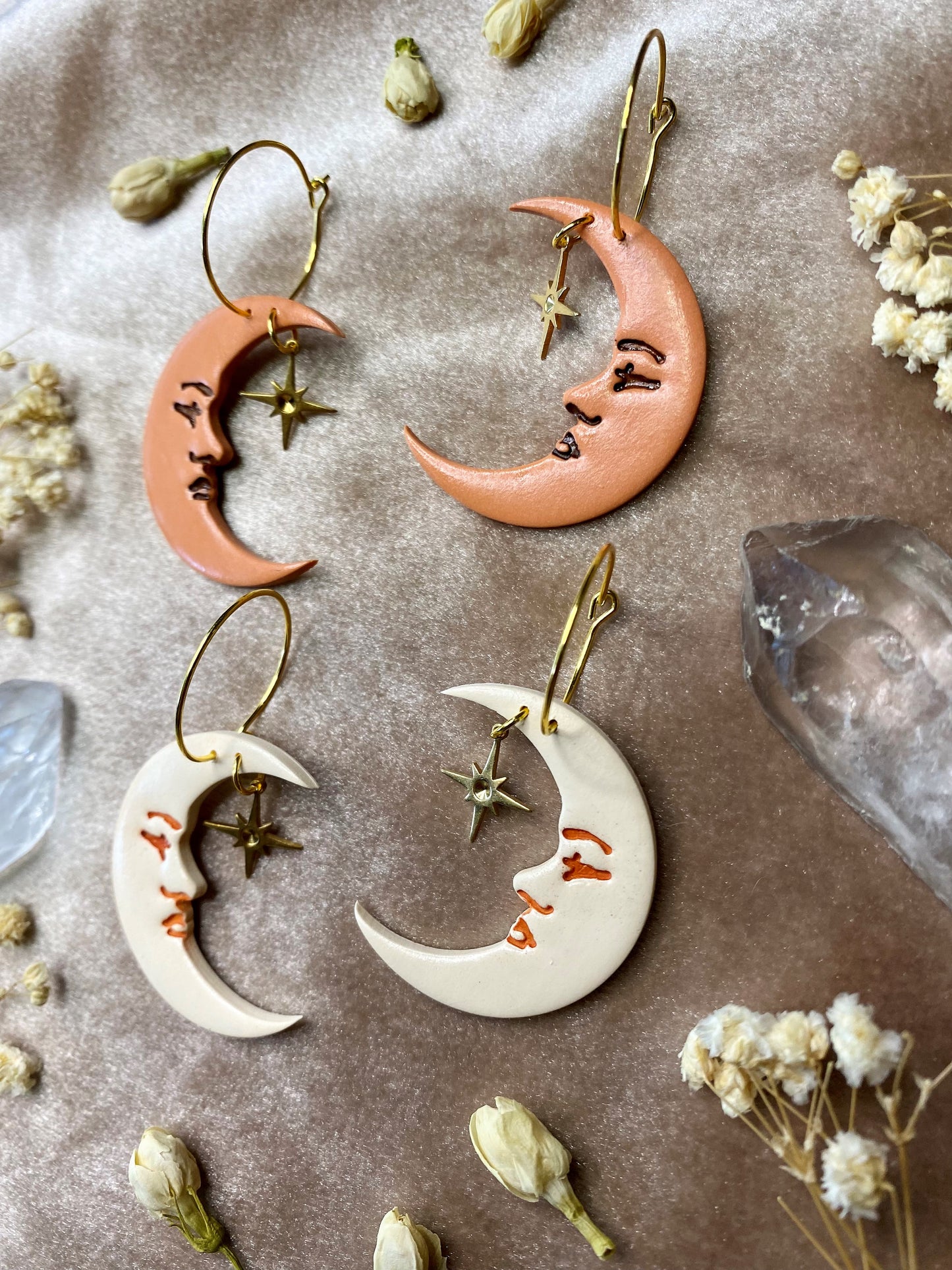 Man on the Moon Earrings