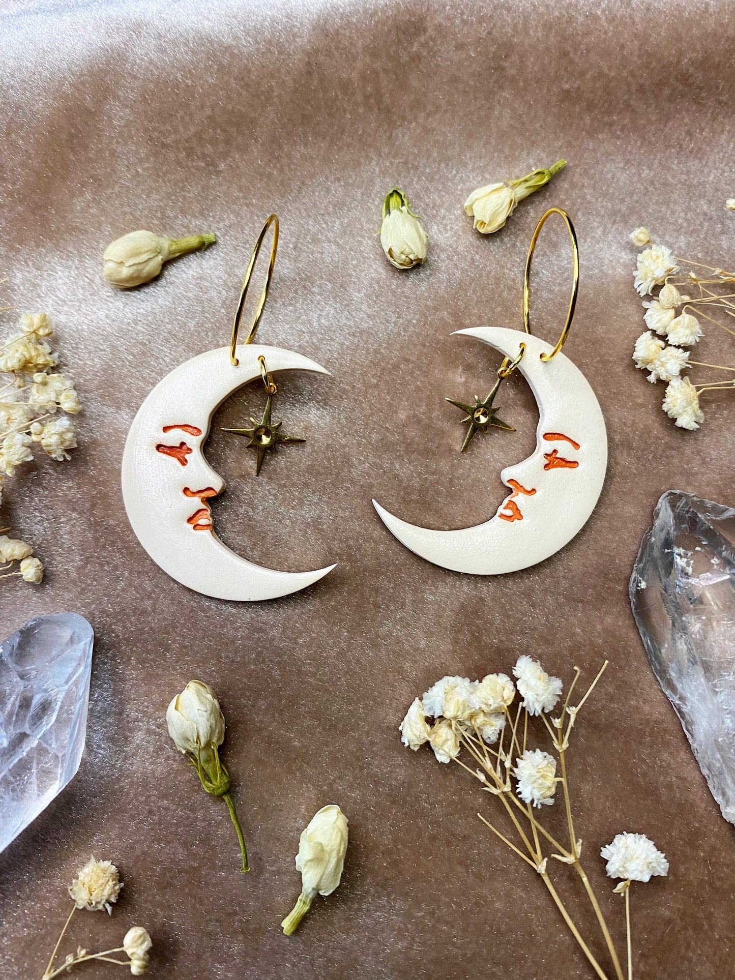 Man on the Moon Earrings