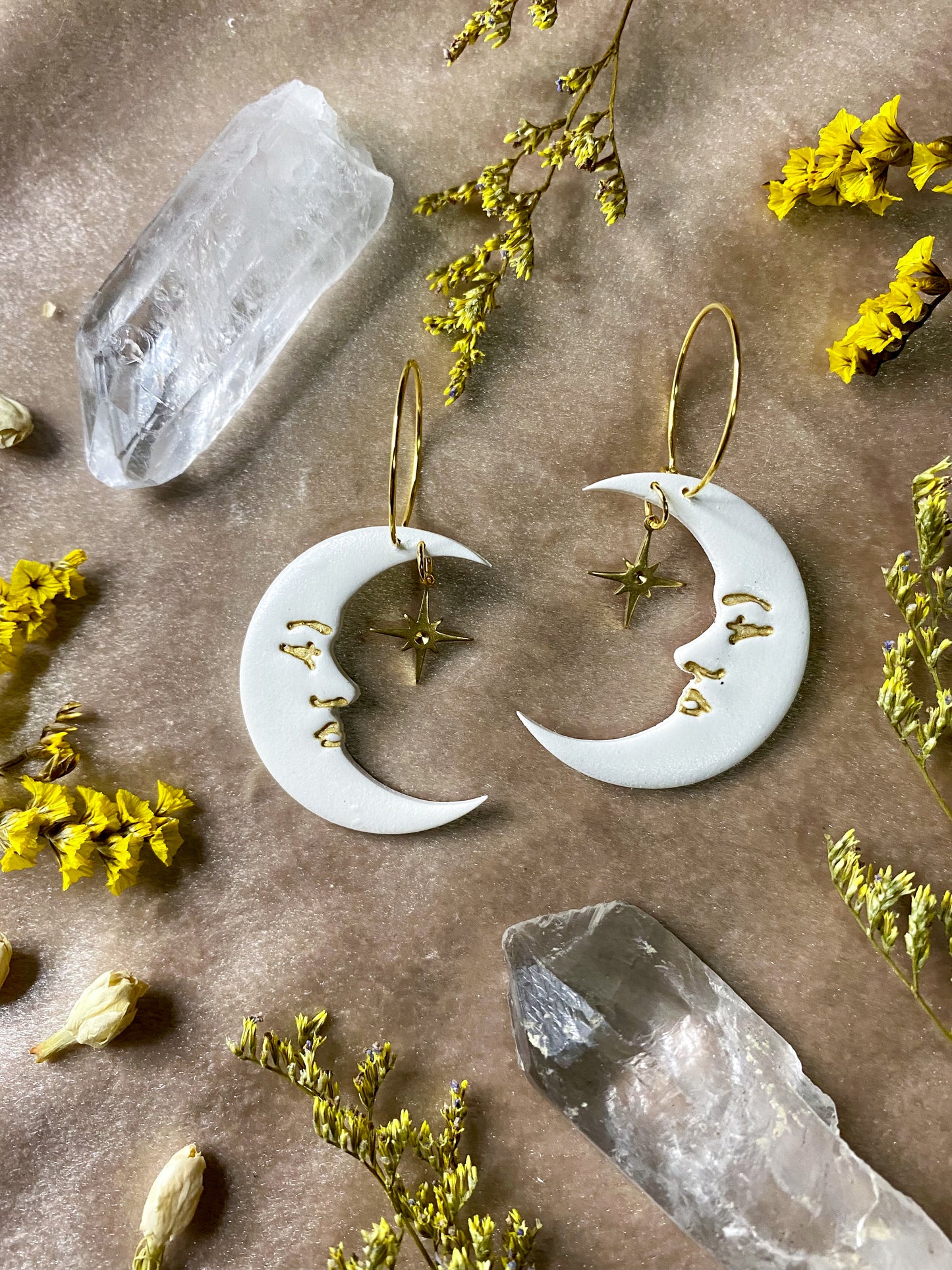 Man on the Moon Earrings