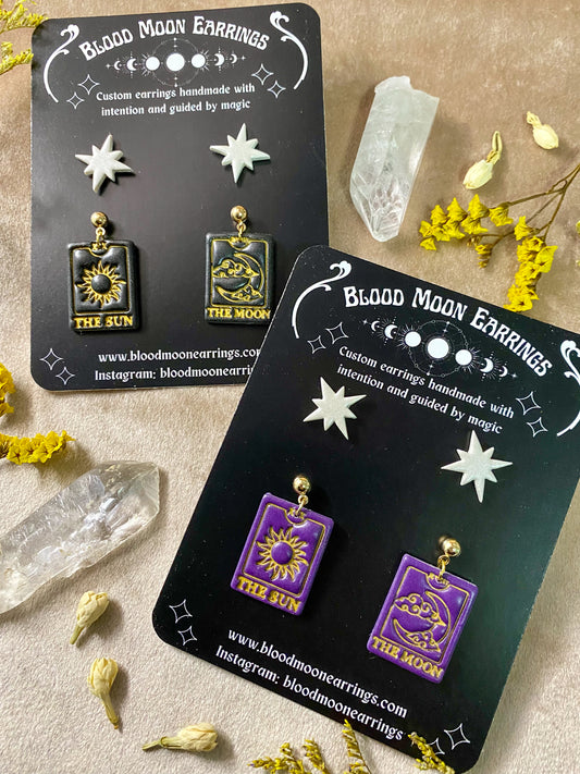 Tarot Card Midi Dangle and Star Stud Pack